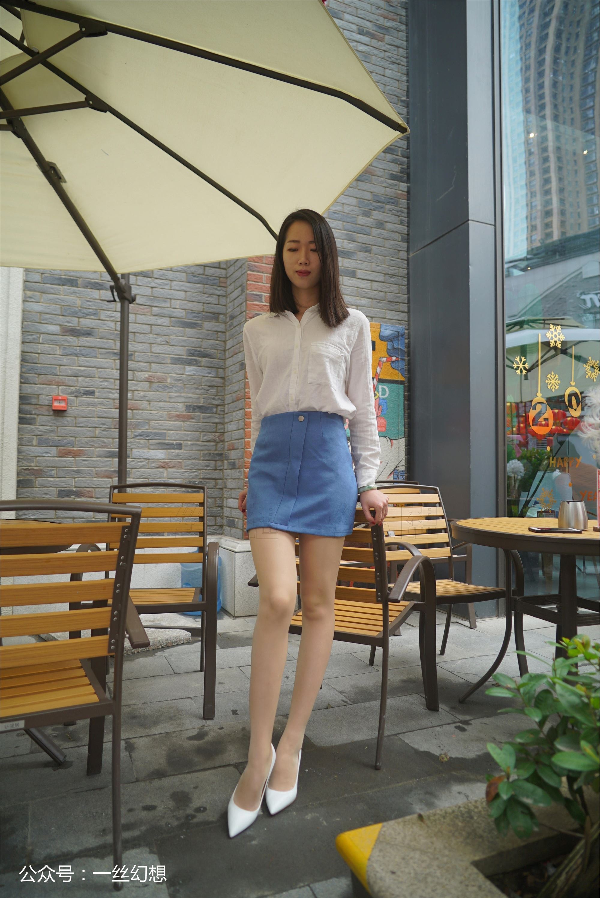 高丝女子图鉴 袜小喵×一丝幻想 NZ050 茜茜